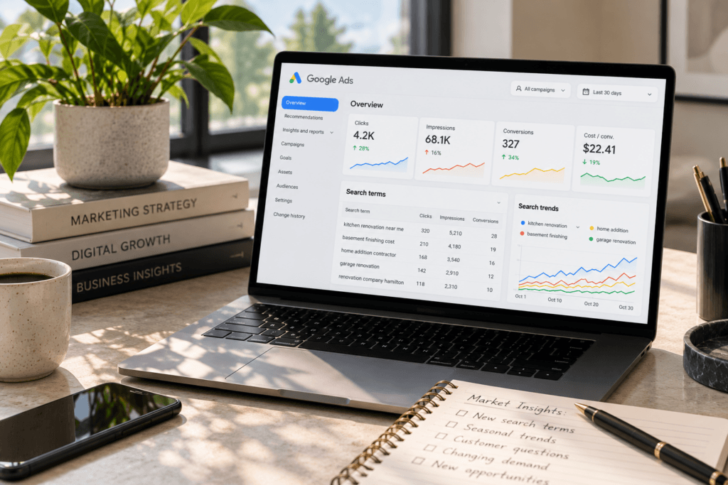 Google Ads search trends